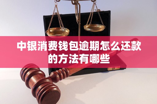 中银消费钱包逾期怎么还款的方法有哪些