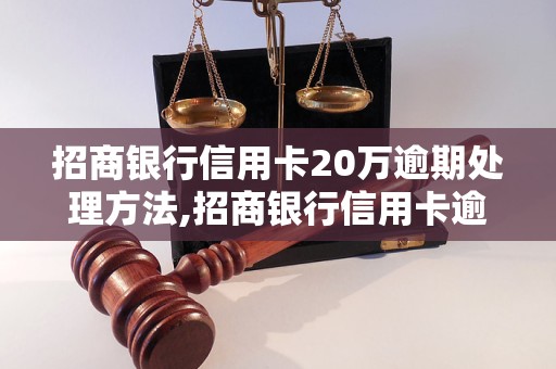 招商银行信用卡20万逾期处理方法,招商银行信用卡逾期还款规定