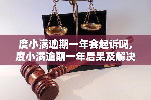 度小满逾期一年会起诉吗,度小满逾期一年后果及解决方法