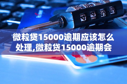 微粒贷15000逾期应该怎么处理,微粒贷15000逾期会有什么后果