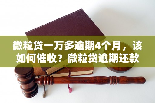 微粒贷一万多逾期4个月，该如何催收？微粒贷逾期还款如何处理？