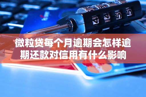 微粒贷每个月逾期会怎样逾期还款对信用有什么影响