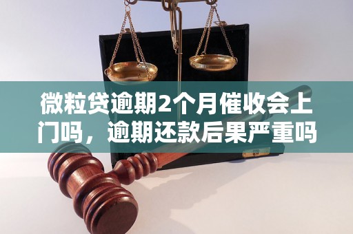 微粒贷逾期2个月催收会上门吗，逾期还款后果严重吗