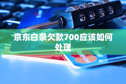 京东白条欠款700应该如何处理