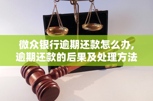 微众银行逾期还款怎么办,逾期还款的后果及处理方法