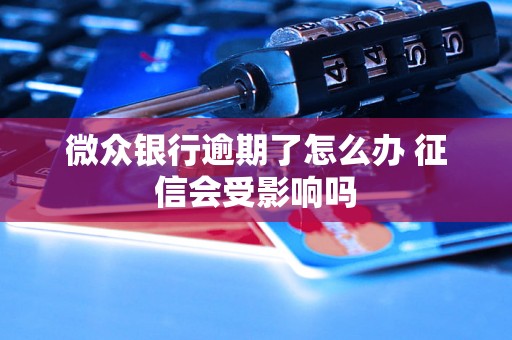 微众银行逾期了怎么办 征信会受影响吗