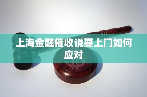 上海金融催收说要上门如何应对