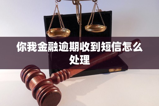 你我金融逾期收到短信怎么处理