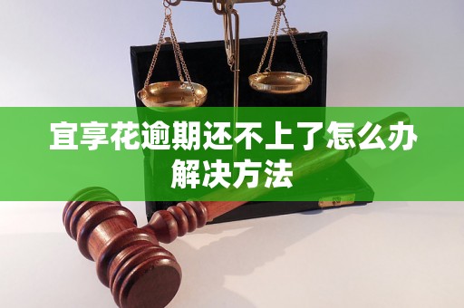 宜享花逾期还不上了怎么办解决方法