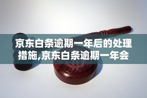 京东白条逾期一年后的处理措施,京东白条逾期一年会有什么后果