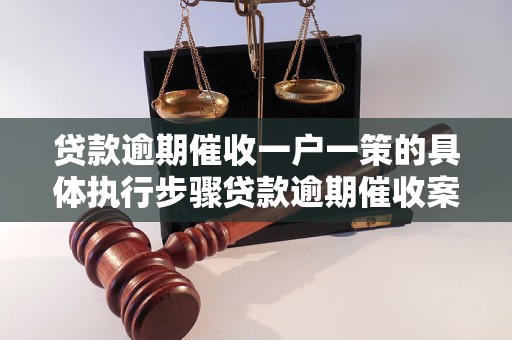 贷款逾期催收一户一策的具体执行步骤贷款逾期催收案例分析