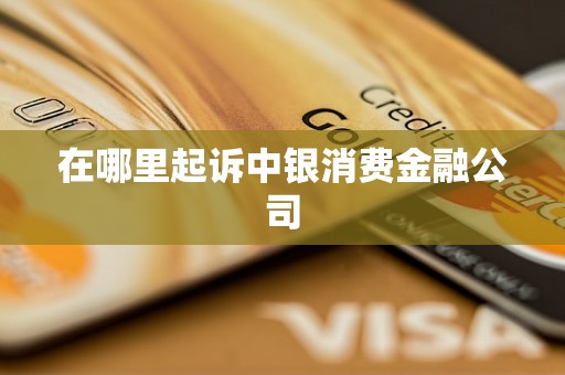 在哪里起诉中银消费金融公司