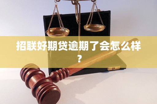 招联好期贷逾期了会怎么样？