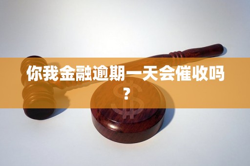 你我金融逾期一天会催收吗？