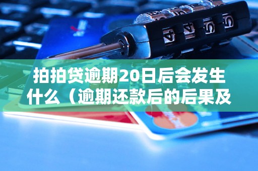 拍拍贷逾期20日后会发生什么（逾期还款后的后果及处理方法）