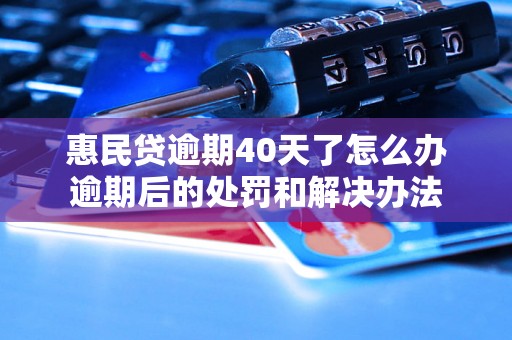 惠民贷逾期40天了怎么办逾期后的处罚和解决办法