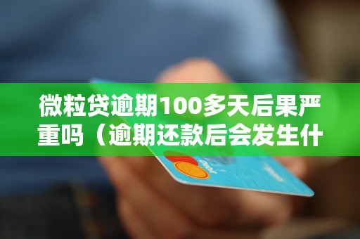 微粒贷逾期100多天后果严重吗（逾期还款后会发生什么）