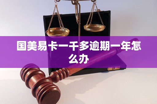 国美易卡一千多逾期一年怎么办