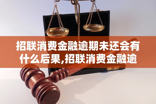 招联消费金融逾期未还会有什么后果,招联消费金融逾期未还怎么办