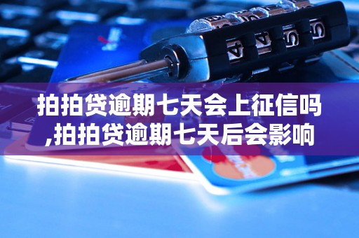 拍拍贷逾期七天会上征信吗,拍拍贷逾期七天后会影响信用吗