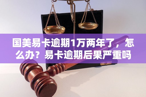 国美易卡逾期1万两年了，怎么办？易卡逾期后果严重吗？