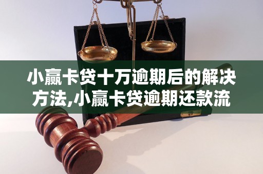 小赢卡贷十万逾期后的解决方法,小赢卡贷逾期还款流程详解