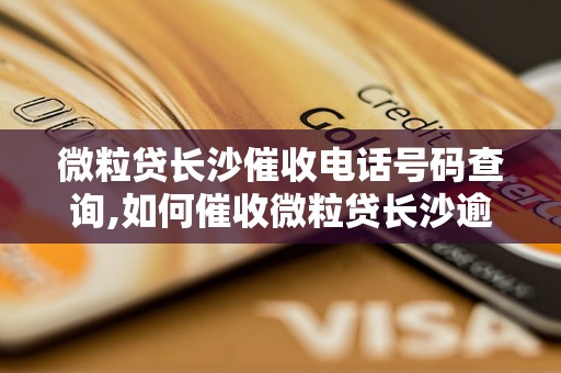 微粒贷长沙催收电话号码查询,如何催收微粒贷长沙逾期款项