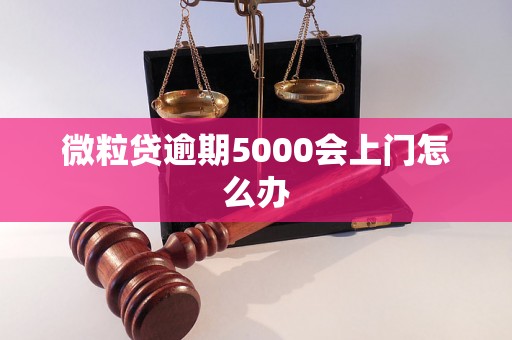 微粒贷逾期5000会上门怎么办