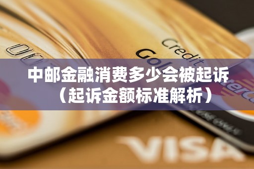 中邮金融消费多少会被起诉（起诉金额标准解析）