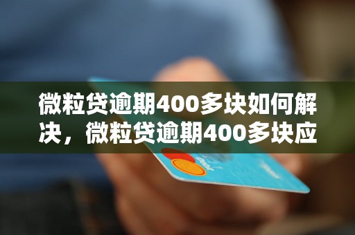 微粒贷逾期400多块如何解决，微粒贷逾期400多块应该怎么处理