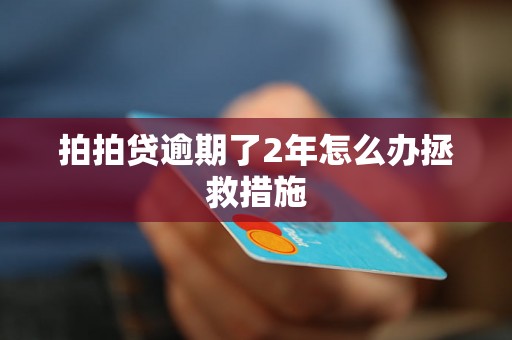 拍拍贷逾期了2年怎么办拯救措施