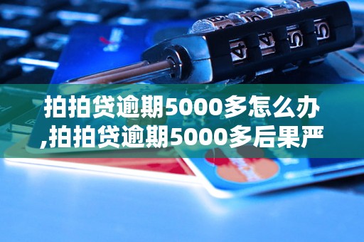 拍拍贷逾期5000多怎么办,拍拍贷逾期5000多后果严重吗