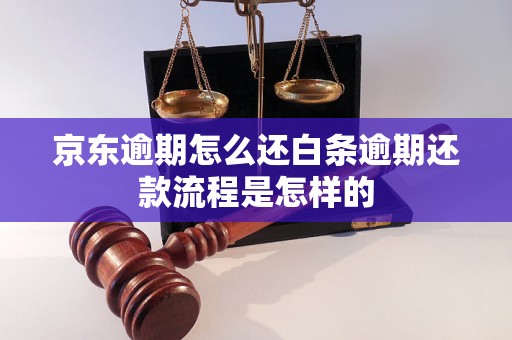 京东逾期怎么还白条逾期还款流程是怎样的