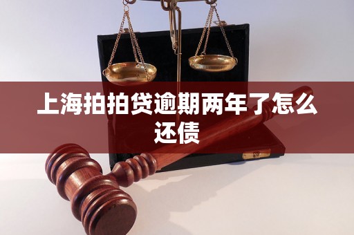 上海拍拍贷逾期两年了怎么还债