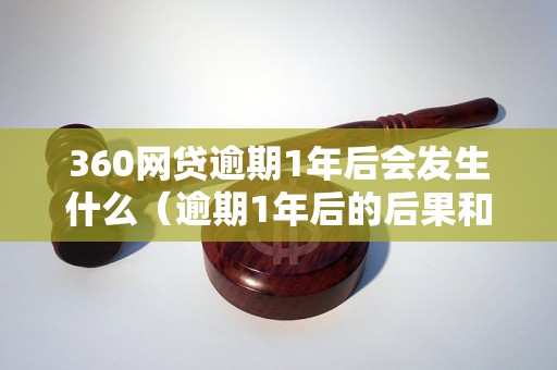 360网贷逾期1年后会发生什么（逾期1年后的后果和处理方式）