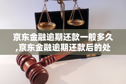 京东金融逾期还款一般多久,京东金融逾期还款后的处理流程