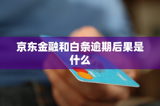 京东金融和白条逾期后果是什么