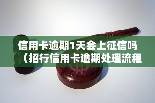 信用卡逾期1天会上征信吗（招行信用卡逾期处理流程详解）