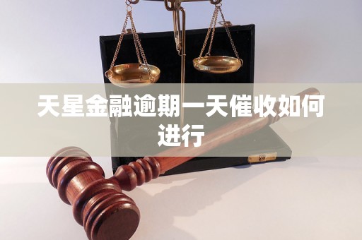 天星金融逾期一天催收如何进行