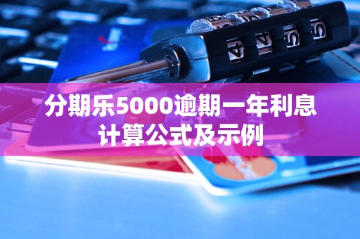 分期乐5000逾期一年利息计算公式及示例