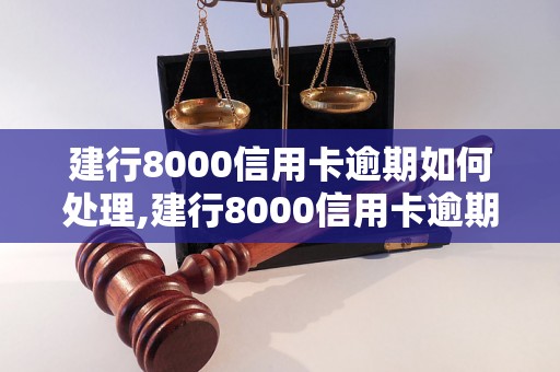 建行8000信用卡逾期如何处理,建行8000信用卡逾期后果及解决方法