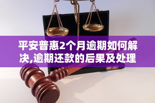 平安普惠2个月逾期如何解决,逾期还款的后果及处理方法