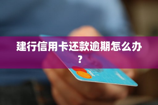 建行信用卡还款逾期怎么办？