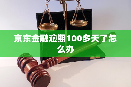 京东金融逾期100多天了怎么办