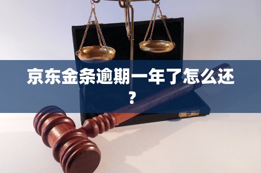 京东金条逾期一年了怎么还？