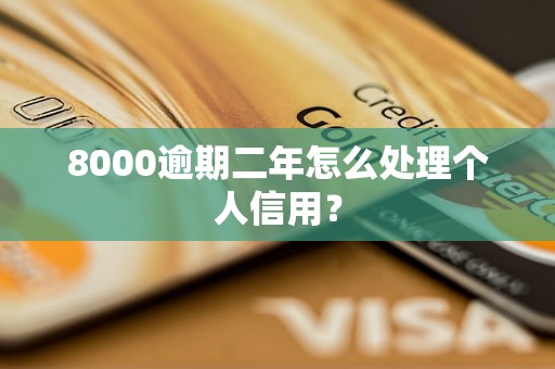 8000逾期二年怎么处理个人信用？