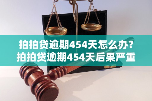 拍拍贷逾期454天怎么办？拍拍贷逾期454天后果严重吗？