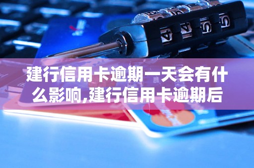 建行信用卡逾期一天会有什么影响,建行信用卡逾期后果解析