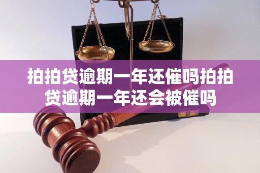 拍拍贷逾期一年还催吗拍拍贷逾期一年还会被催吗