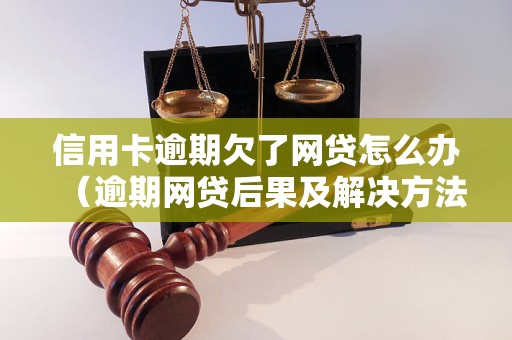 信用卡逾期欠了网贷怎么办（逾期网贷后果及解决方法）